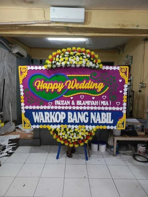 Papan Bunga di Jakarta Utara