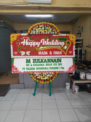 Papan Bunga di Jakarta Utara